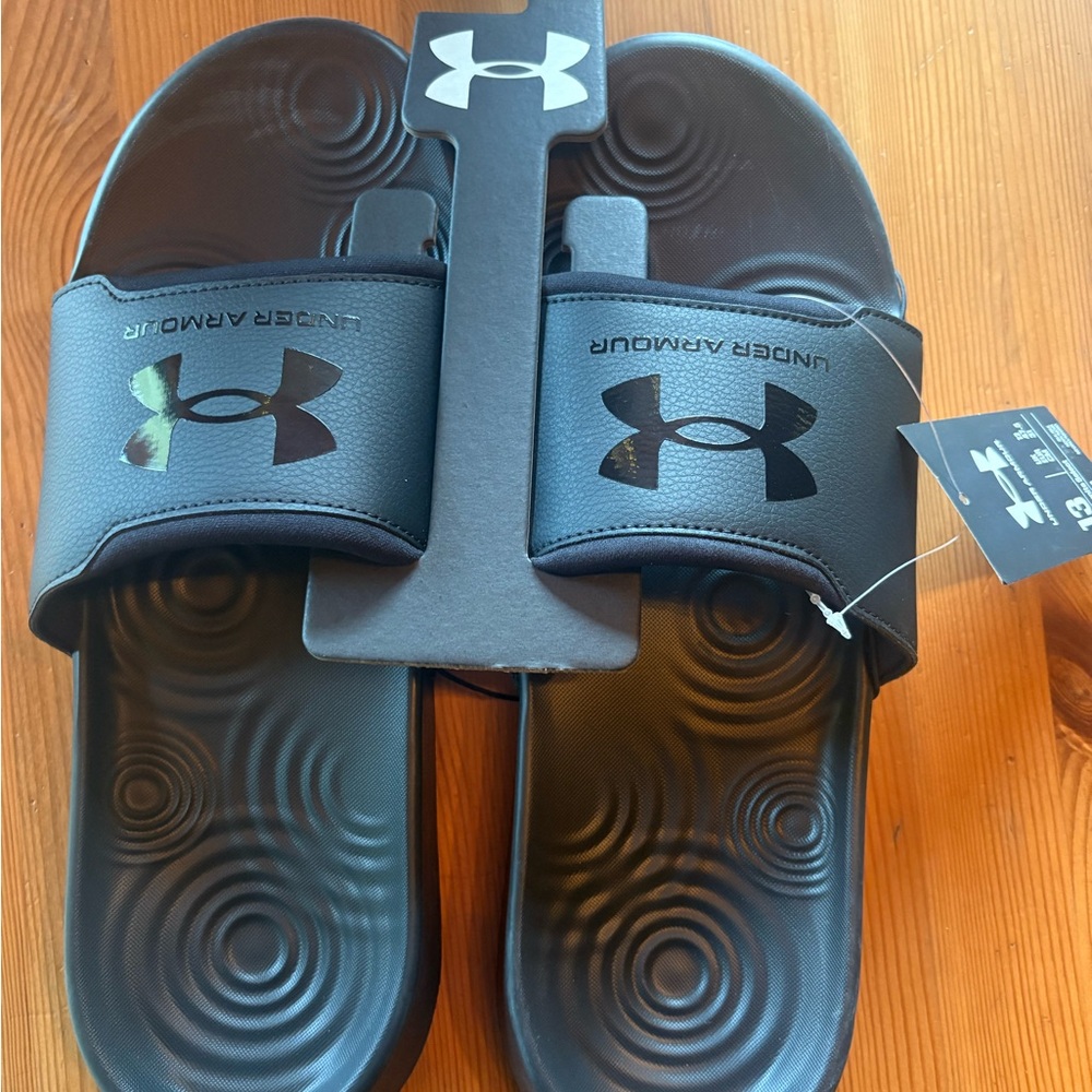 Under Armour Black Men's Slides